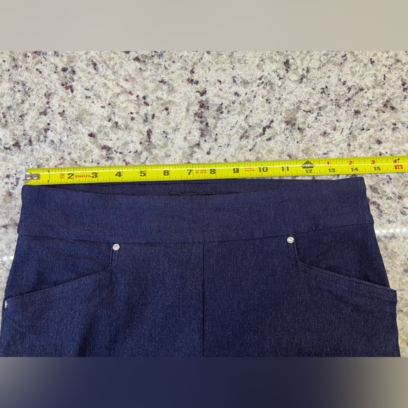 Like New Hilary Radley Women’s Small Pull-On Ankle Pant Denim Blue - Picture 6 of 7